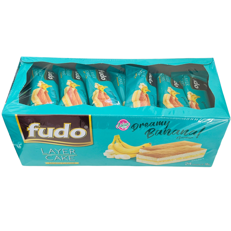 Fudo Dreamy Banana Layer Cake 24P  432g
