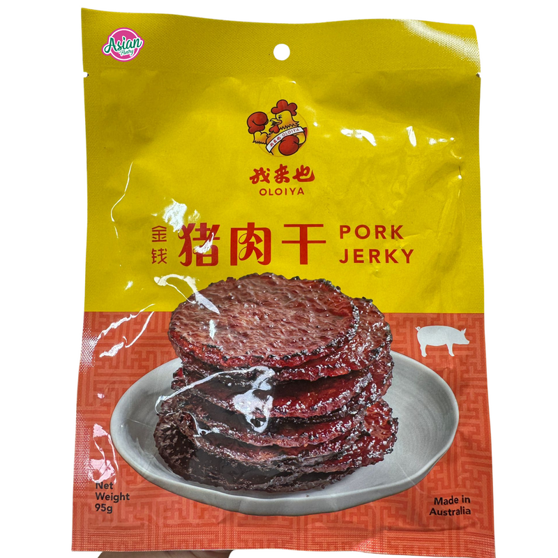 Oloiya Gold Coin Pork Jerky 95g