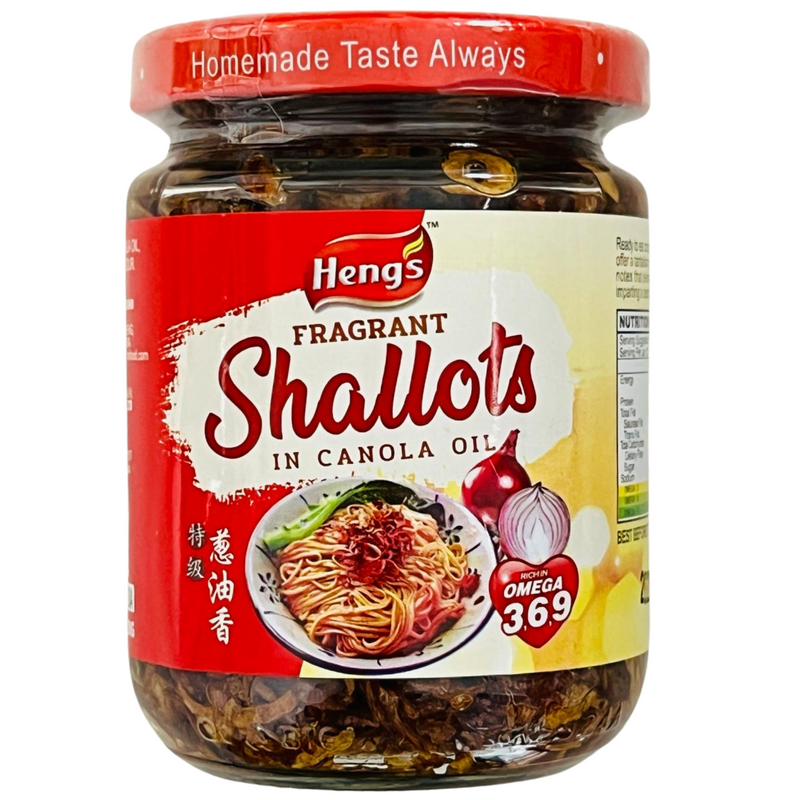 Heng's Fragrant Shallots in Canola Oil 200g