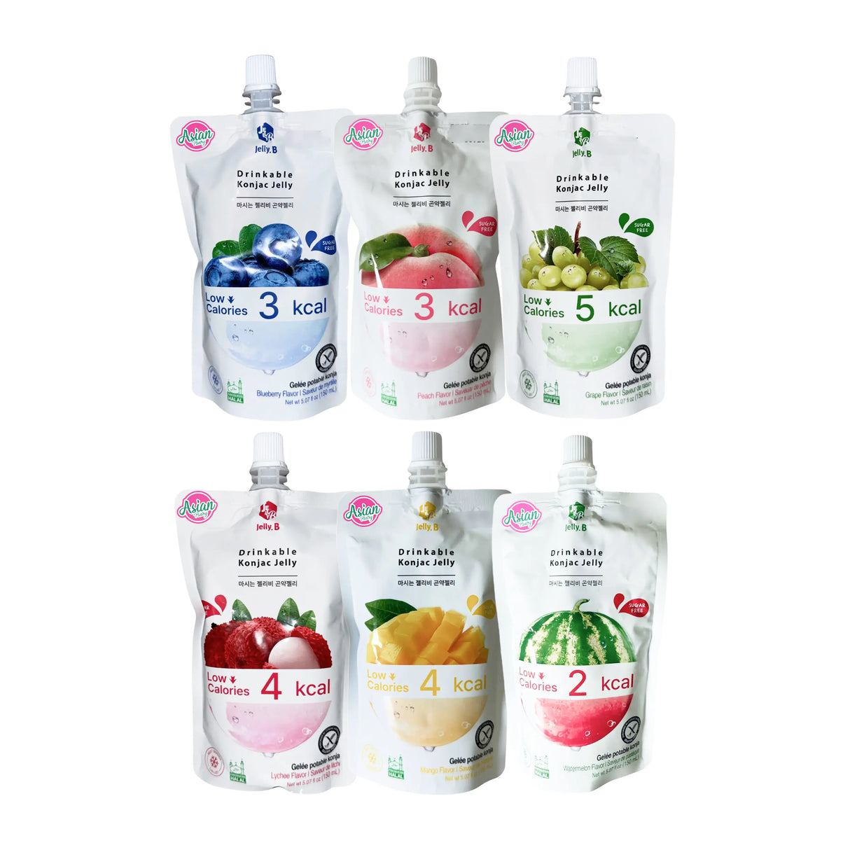 Jelly B Konjac Jelly Variety Bundle