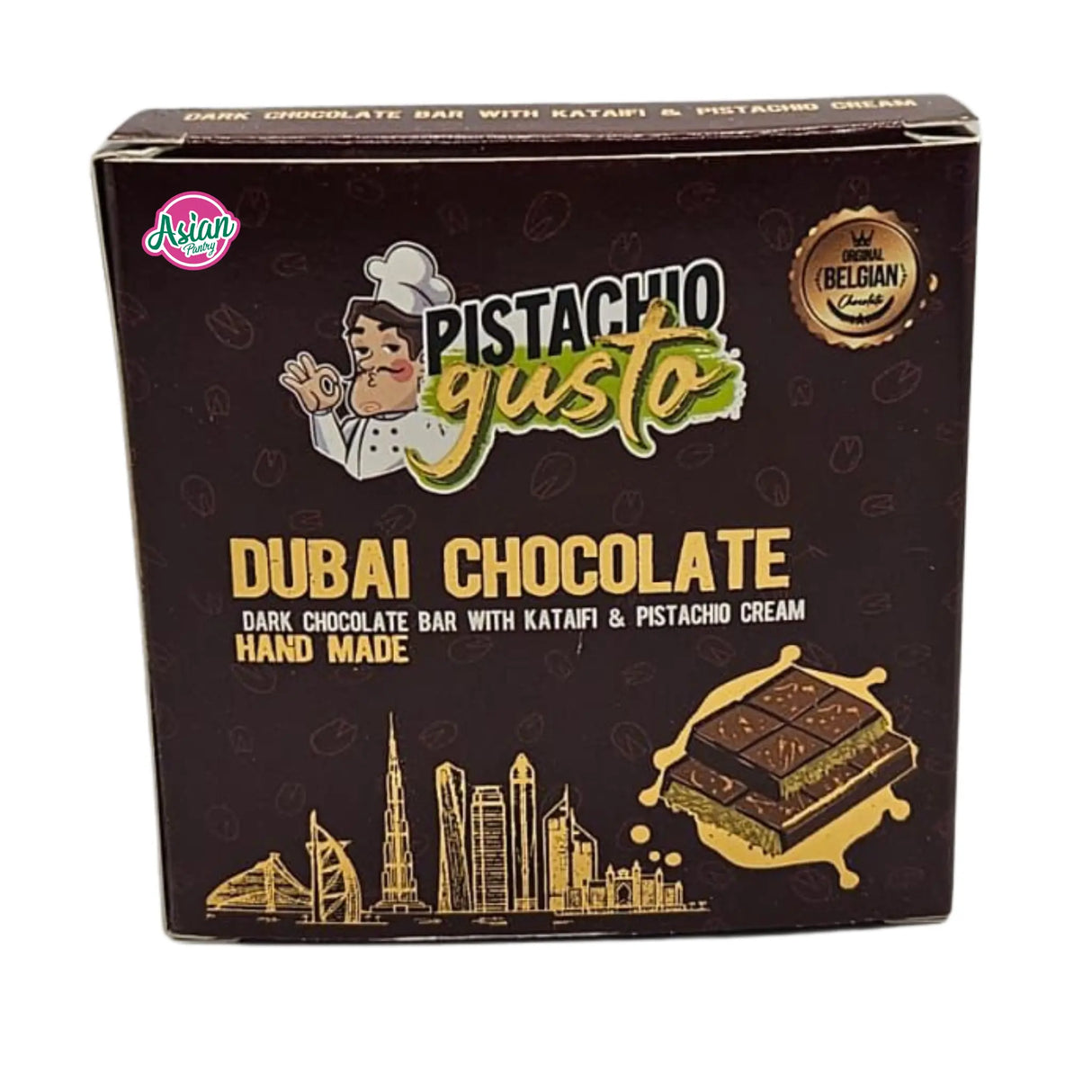 ByGusto Dark Dubai Chocolate 100g