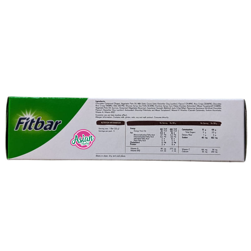 Fitbar Multigrain Bar Choco Delight 110g