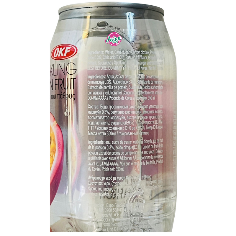 OKF Sparkling Passion Fruit  350ml