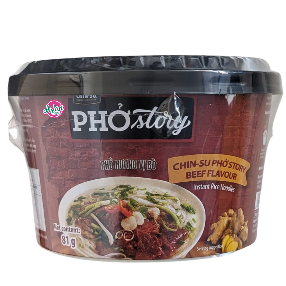 Chin-Su Pho Story Mi Nasi Segera Perisa Daging 81g