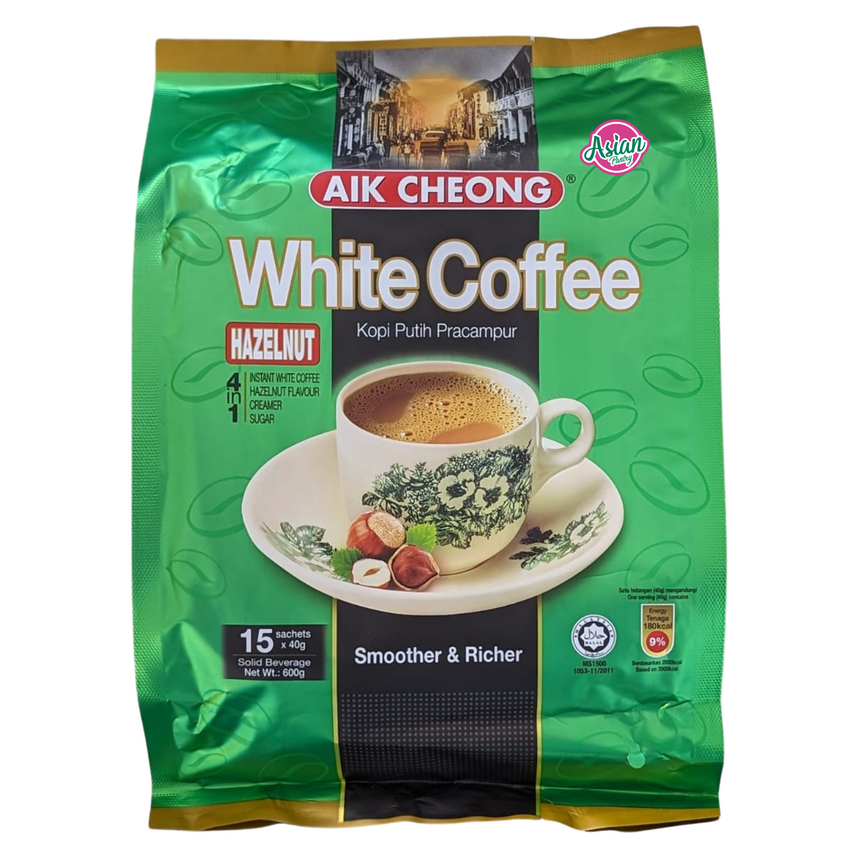 Kopi Putih Aik Cheong Hazelnut 600g