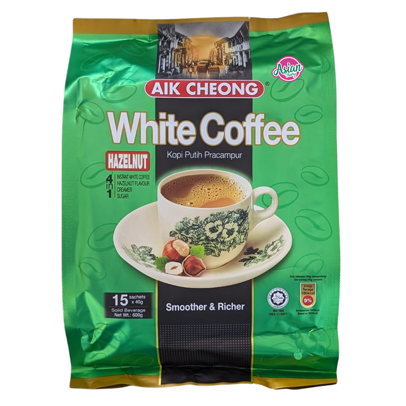 Aik Cheong White Coffee Hazelnut 600g