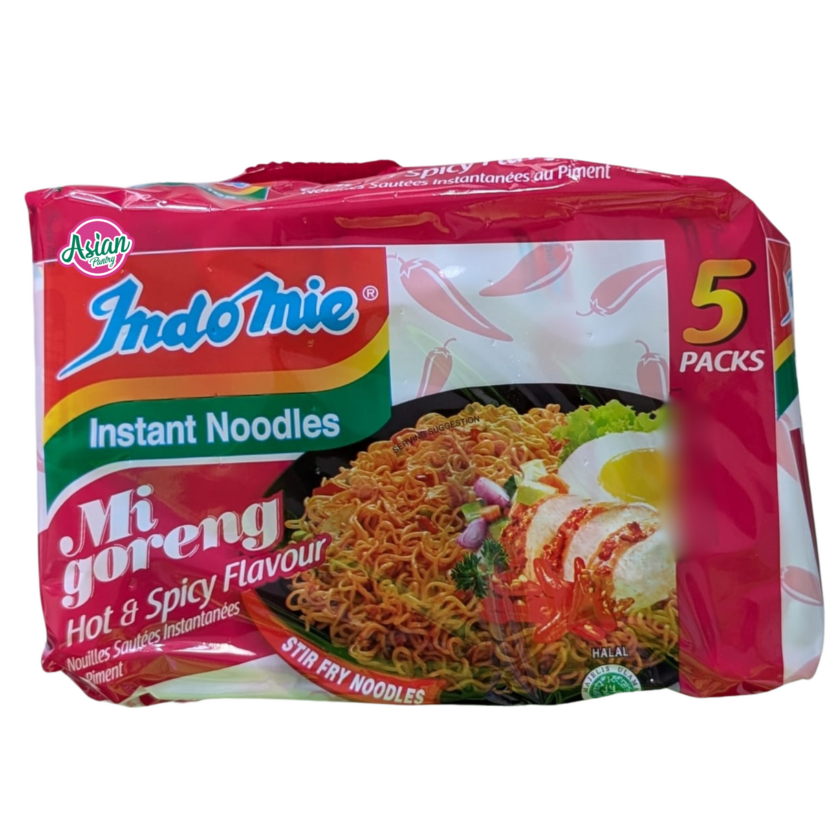 Indomie Indomie Hot & Spicy Noodle 5PK 400g