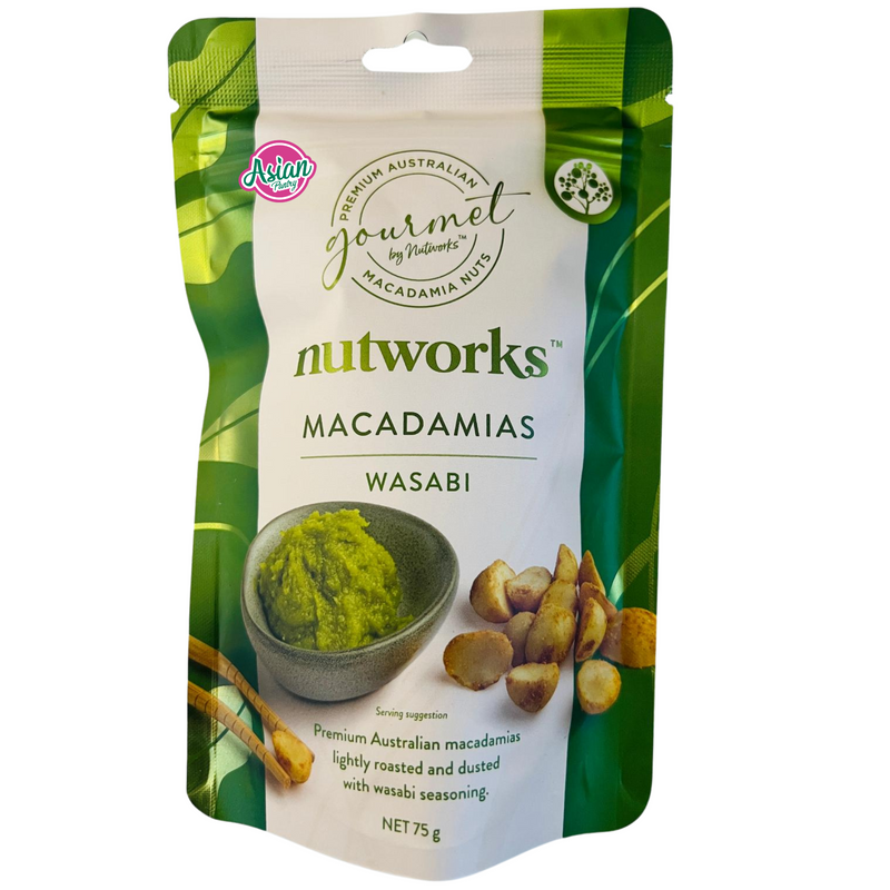 Nutworks Wasabi Macadamias 75g