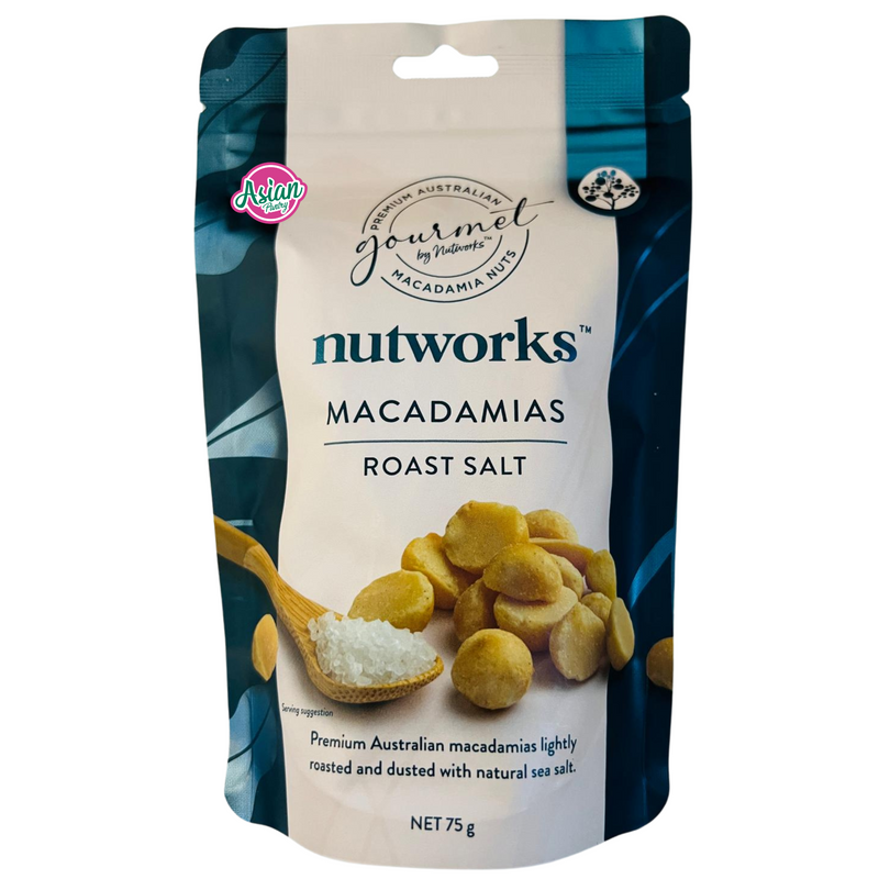 Nutworks Roasted Salt Macadamias 75g