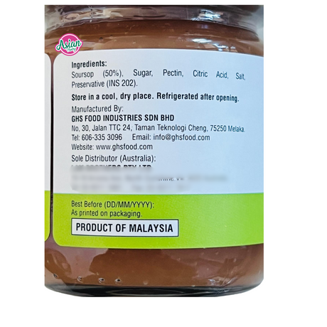 Buah Soursop Heng Spread 220g