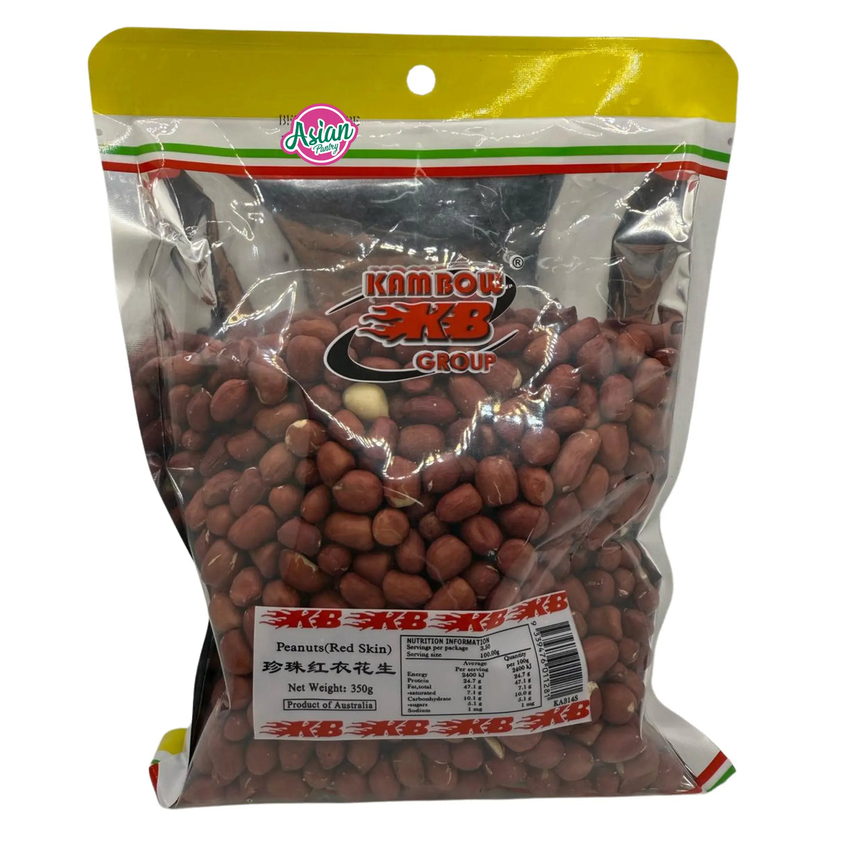 Kacang Mentah Kambow dengan Kulit 350g