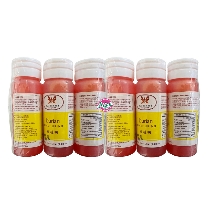 Butterfly  Durian Flavour 6pk 150ml