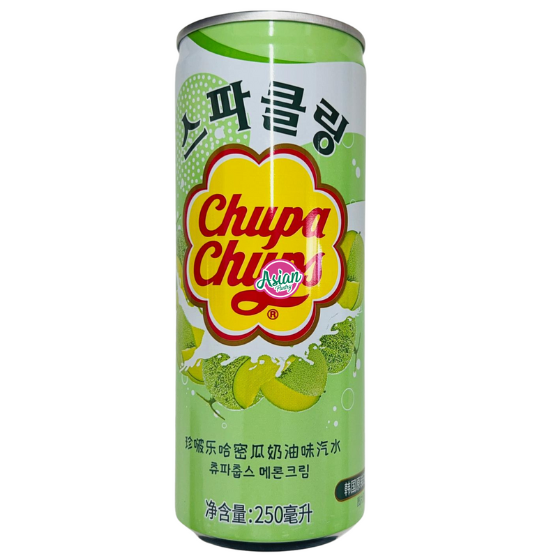 Chupa Chups Sparkling Drink Melon & Cream 250ml