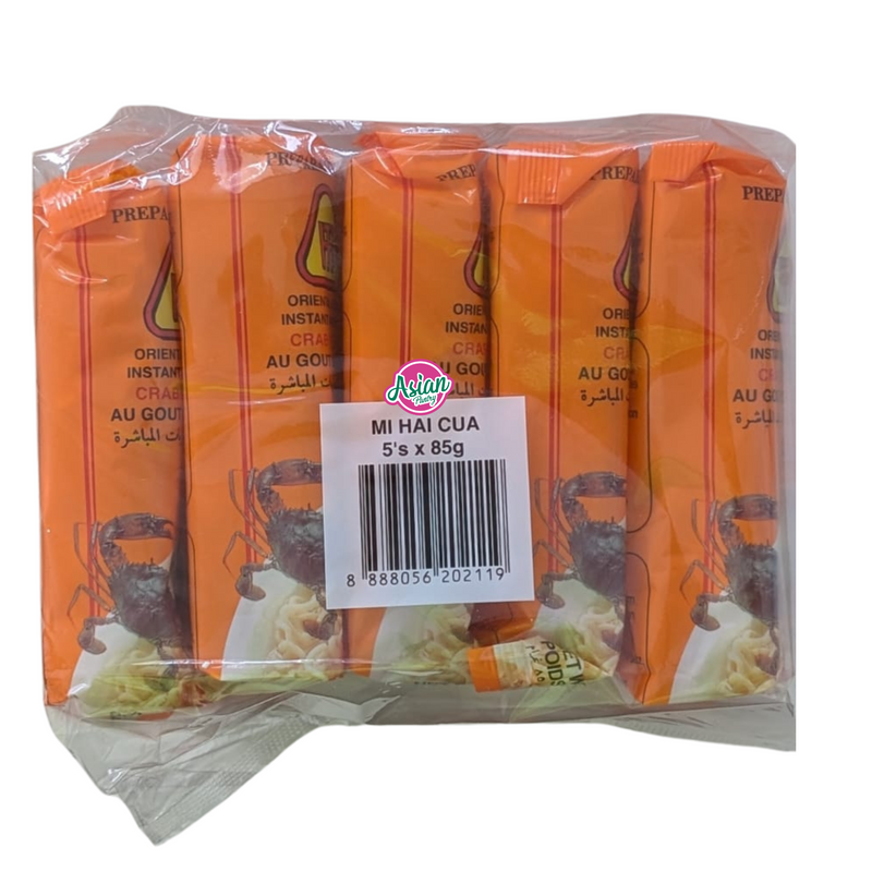 Tat Hui Mi Hai Cua Instant Crab Flavour Noodles 5PK 425g