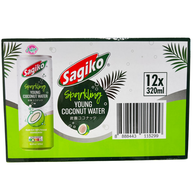 Sagiko Sparkling Young Coconut Water 320ml