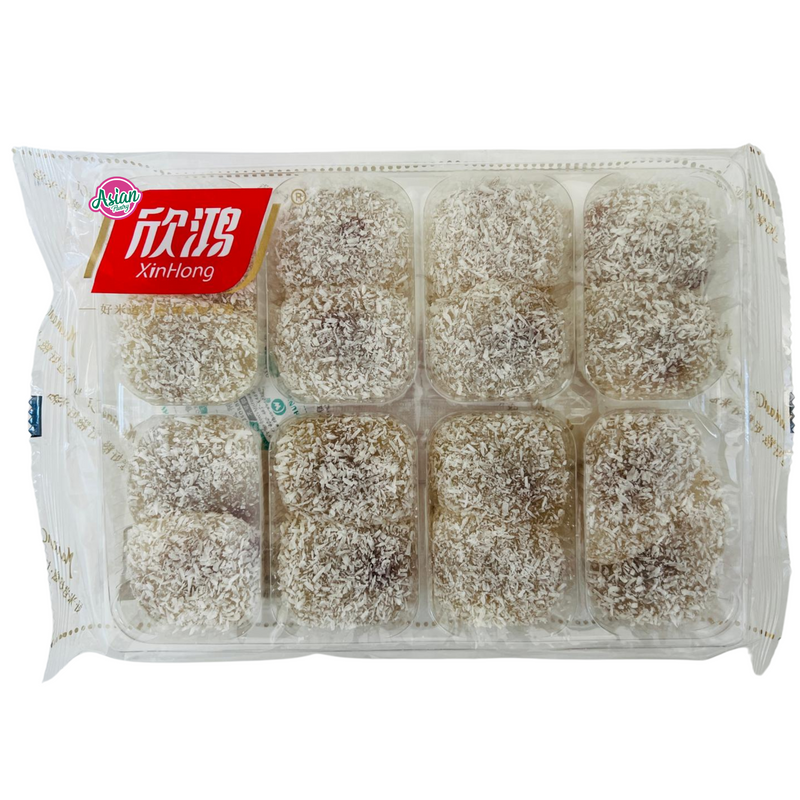 XinHong Shredded Coconut Red Bean Mochi 500g