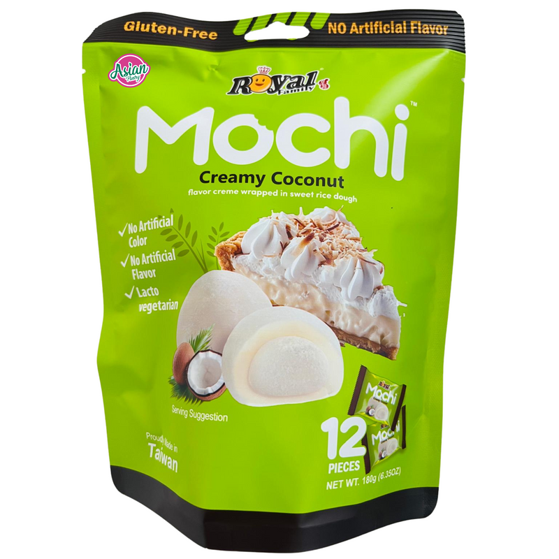 Royal Family Mochi Coconut  180g