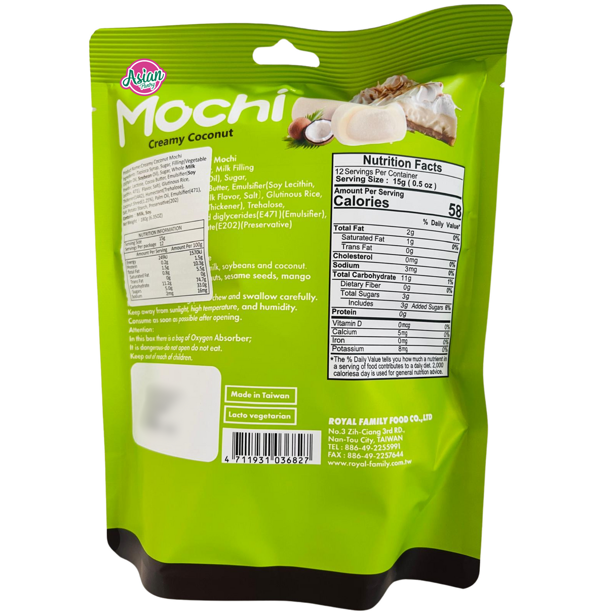 Kelapa Mochi Keluarga Diraja 180g