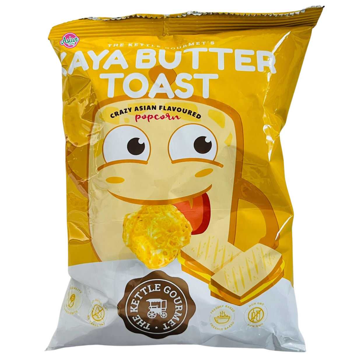 Popcorn Roti Bakar Mentega Kaya The Kettle Gourmet 65g