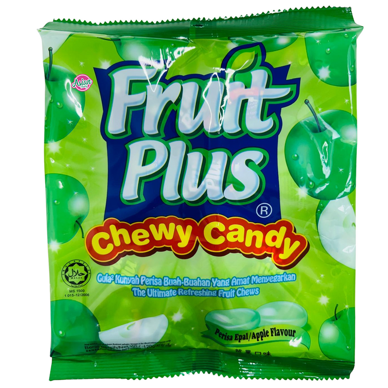 Fruit Plus Chewy Candy Apple Flavour 120g