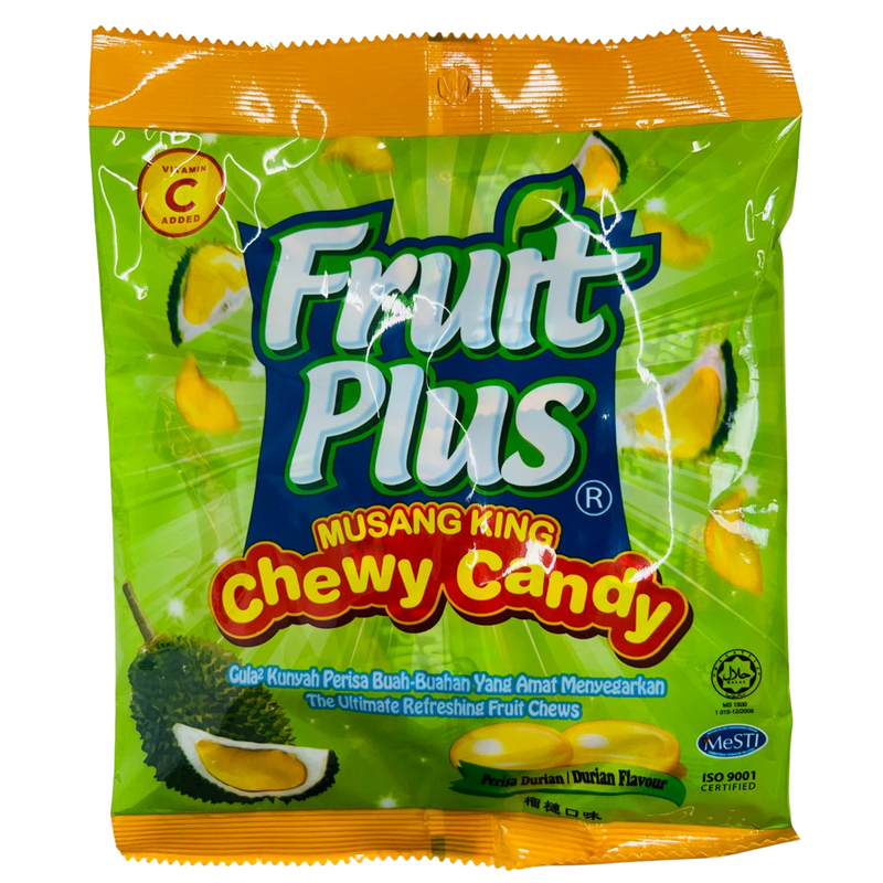 Fruit Plus Chewy Candy Durian Flavour 120g