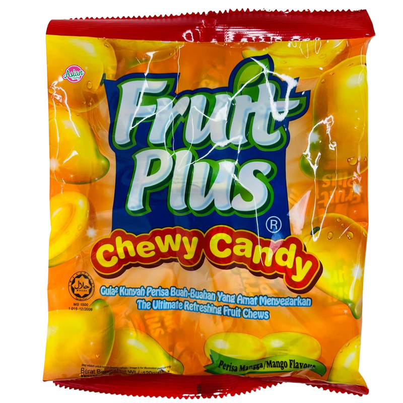 Fruit Plus Chewy Candy Mango Flavour 120g