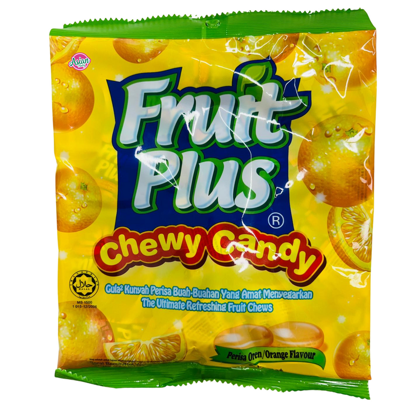 Fruit Plus Chewy Candy Orange Flavour 120g