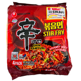 Nongshim Shin Ramyun Stir Fry 4pk 524g (Best Before: 11/09/2025)