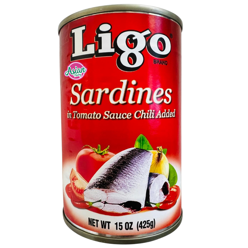 Ligo Sardines in Tomato Sauce Chili Added 425g