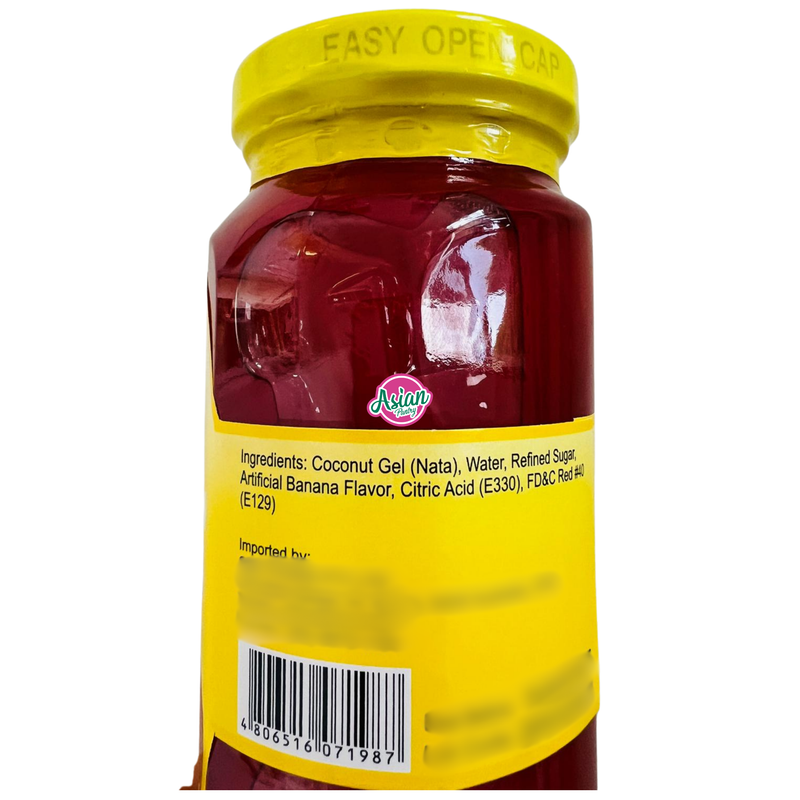 SBC Red Coconut Gel in Syrup 340g