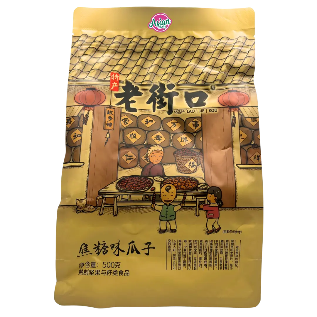 Laojiekou Sunflower Seed (Caramel Flavour) 500g