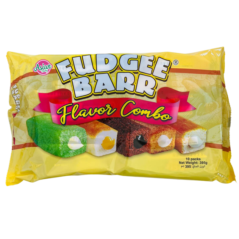 Rebisco Fudgee Barr Chocolate Cream-Filled Choc Cake Bar 400g