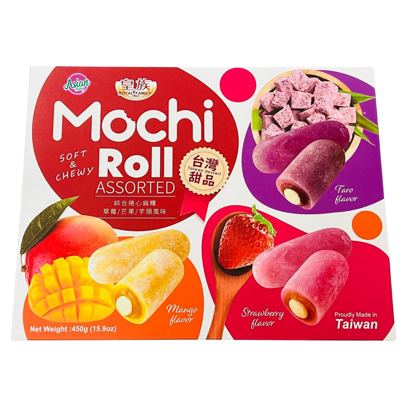 Royal Family Mochi Roll Assorted Soft & Chewy Giftpack 450g