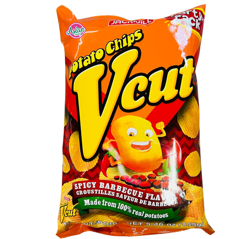 Jack&Jill Vcut Potato Chips Spicy BBQ 155g