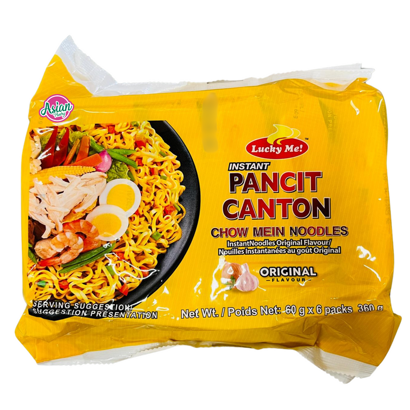 Lucky Me! Instant Pancit Canton Regular Noodles 6pk 360g