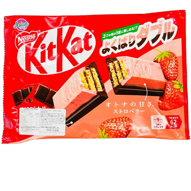 Nestle Kit Kat Double Sweetness Strawberry & Original  116g