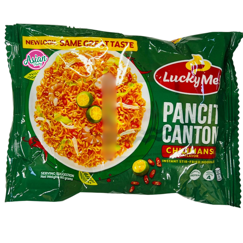 Lucky Me! Pancit Canton Chilimansi Instant Stir-Fried Noodle 80g