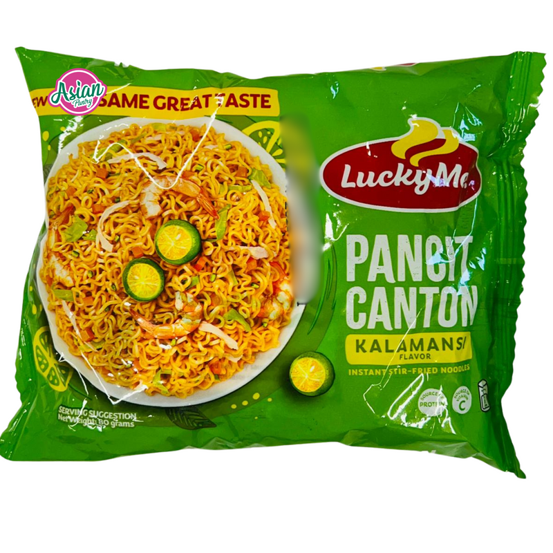 Lucky Me! Pancit Canton Kalamansi Instant Stir-Fried Noodle 80g