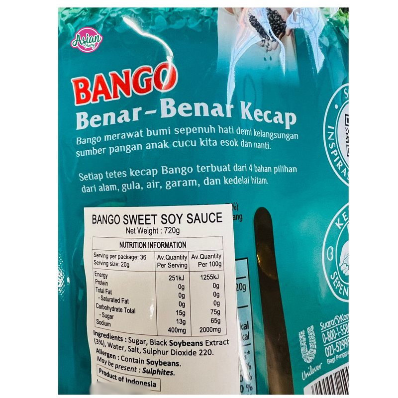 Bango Kecap Manis 720g