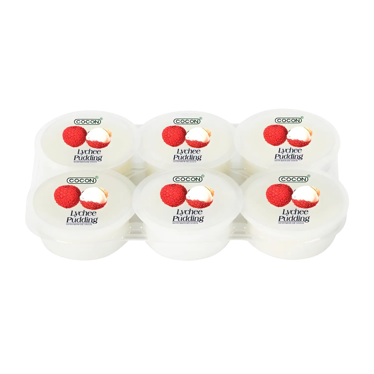 椰果布丁荔枝味 6包 480g