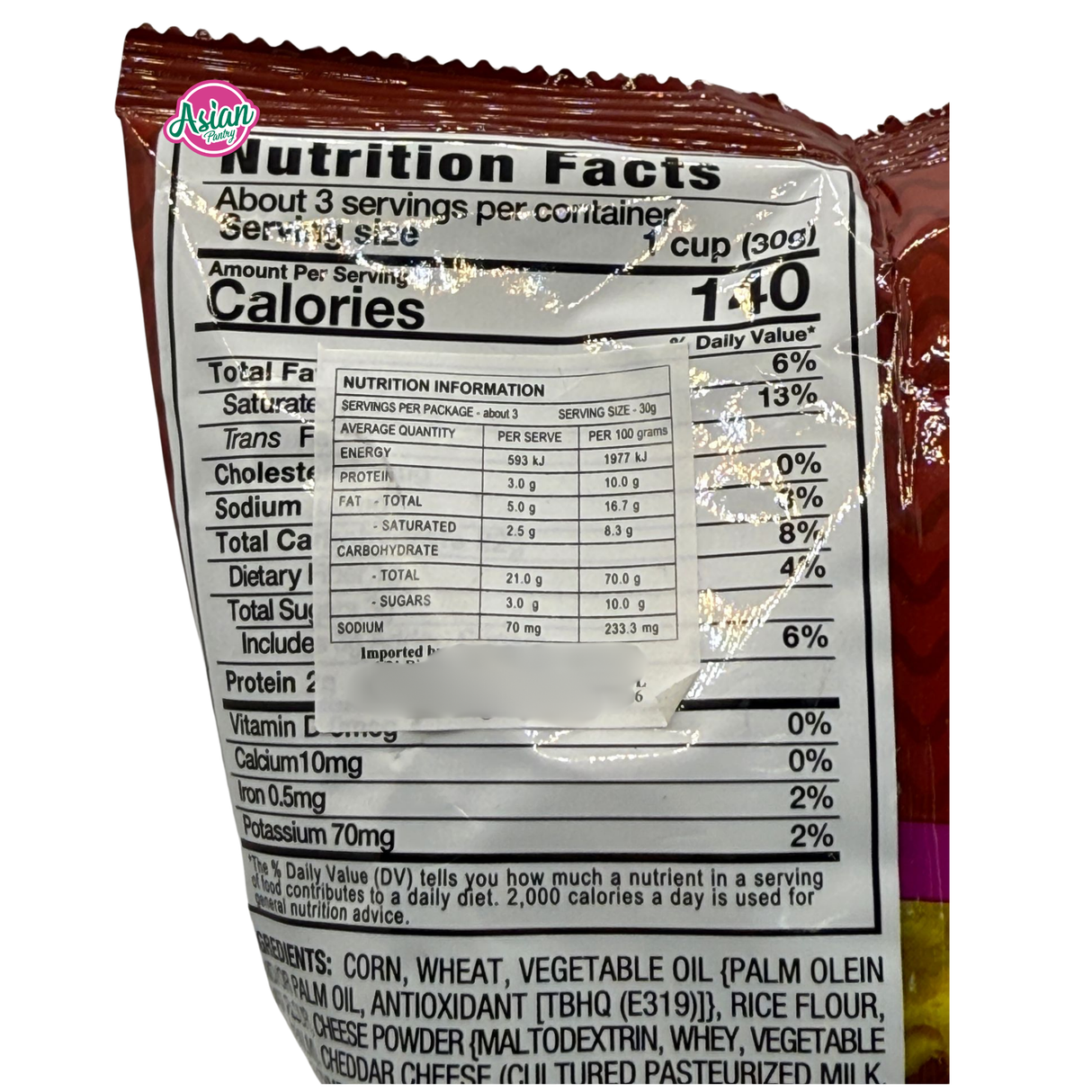 Jack&Jill Nova Chips Cheddar Flavour 78g