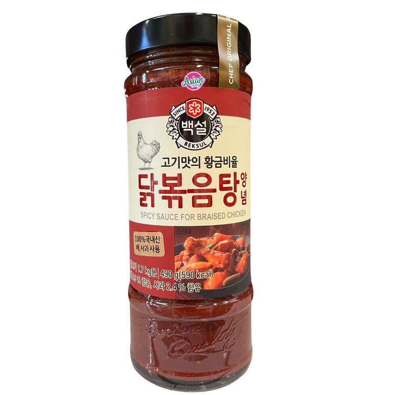 CJ Beksul Spicy Sauce for Braised Chicken 490g