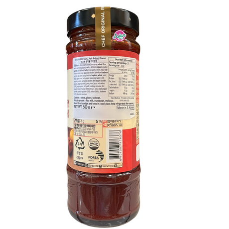CJ Beksul Spicy Bulgogi Sauce for Pork 500g