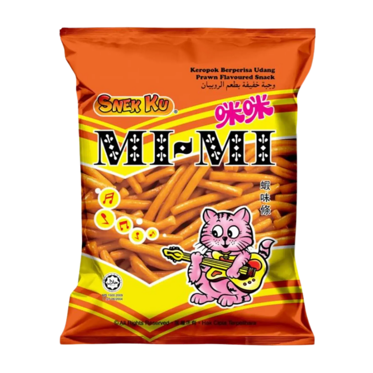 Snek Ku Mi Mi 虾味零食 70g