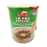 Lucky Me! Instant Cup Noodles La Paz Batchoy (Artificiakl Beef Flavour with Garlic) Flavour 70g