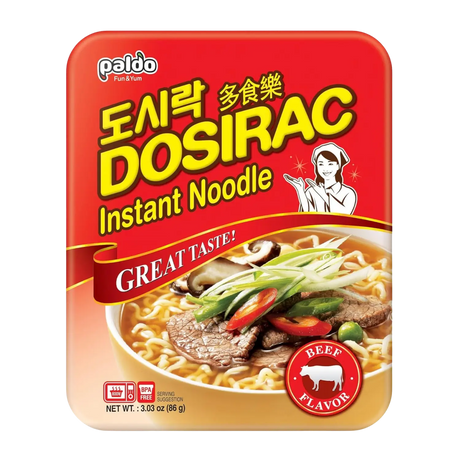 Dosirac Instant Noodle Bowl Beef 86g