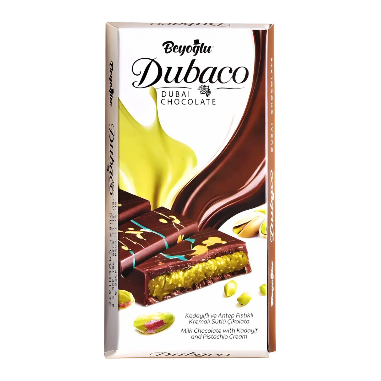 Beyoglu Dubaco Dubai Pistachio Chocolate 95g