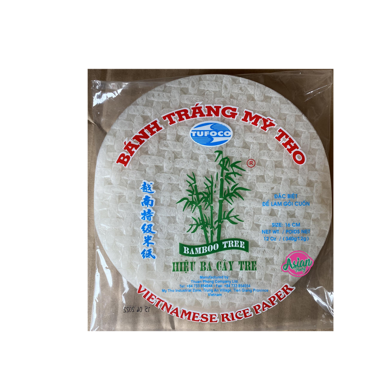 Bamboo Tree Rice Paper round 16cm 340g