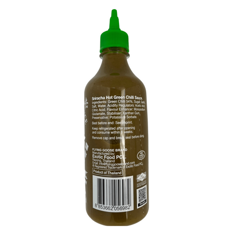 Flying Goose Sriracha Hot Green Chilli Sauce 455ml