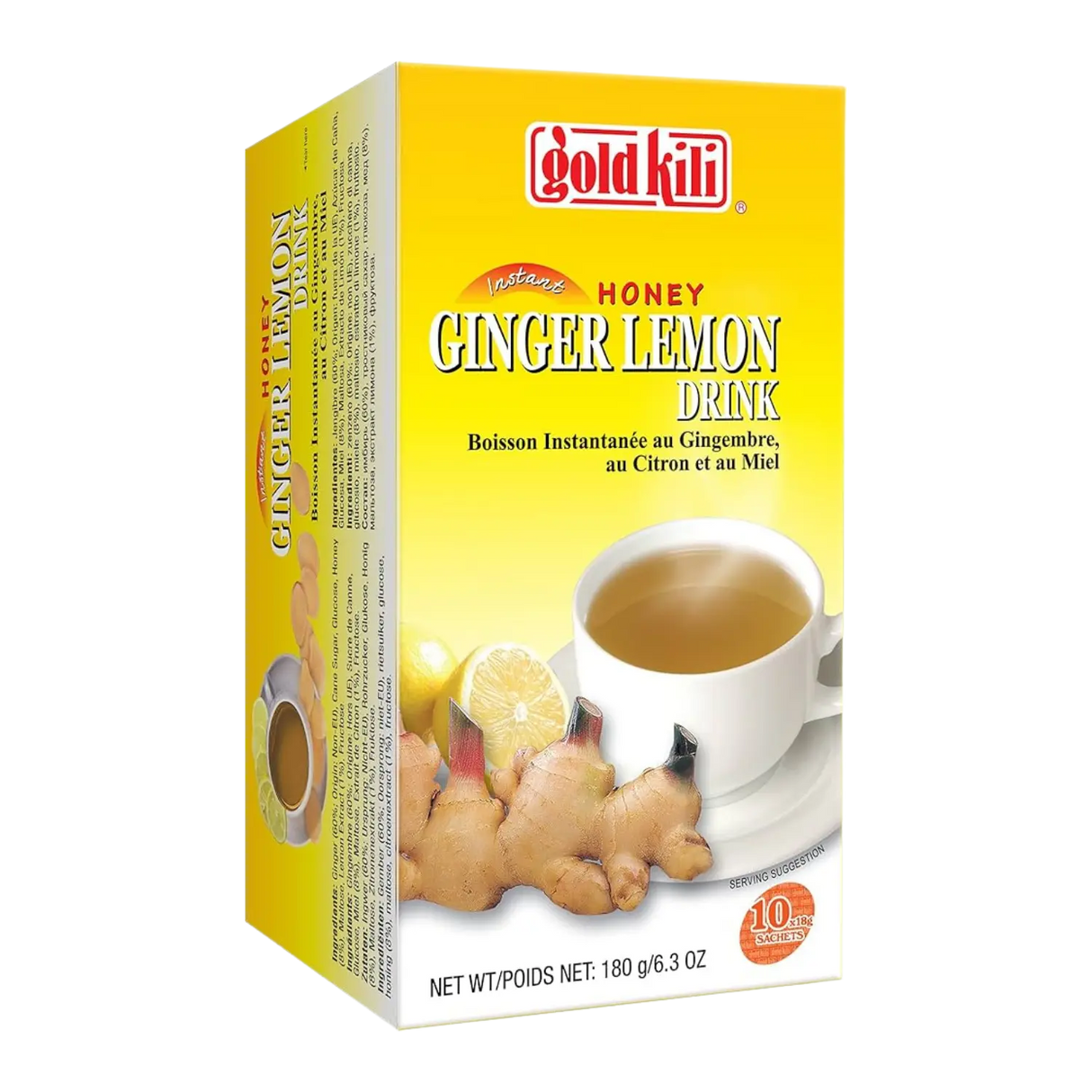 金麒麟姜汁柠檬饮料 180克